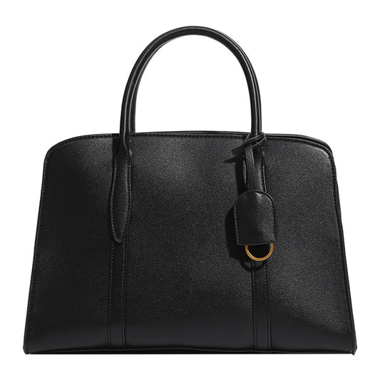 Damen Velourleder Handtasche mit elegantem Design und praktischem Innenfach Nord Taschen