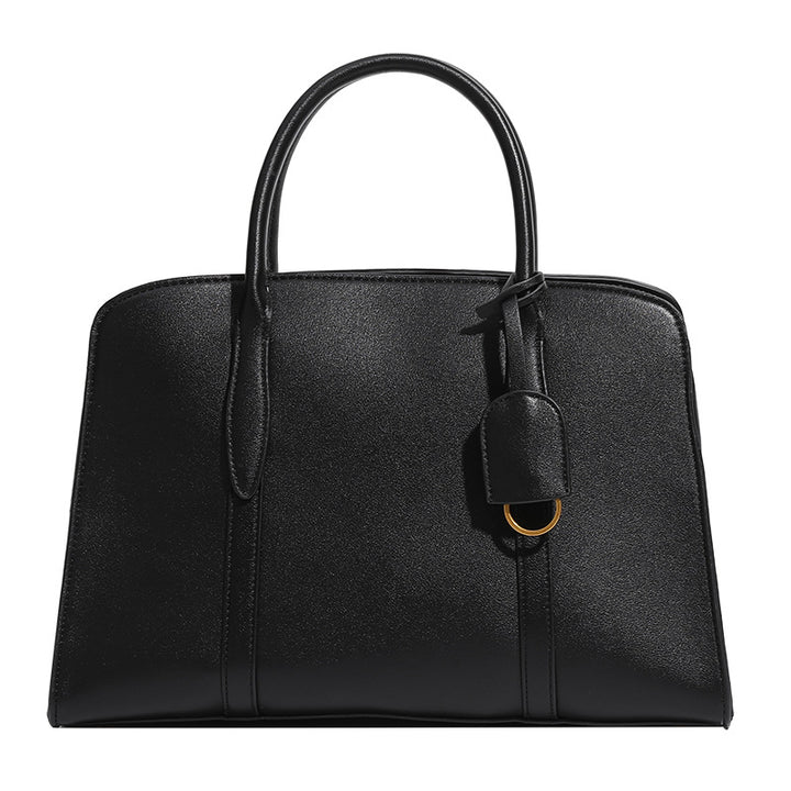 Damen Velourleder Handtasche mit elegantem Design und praktischem Innenfach Nord Taschen