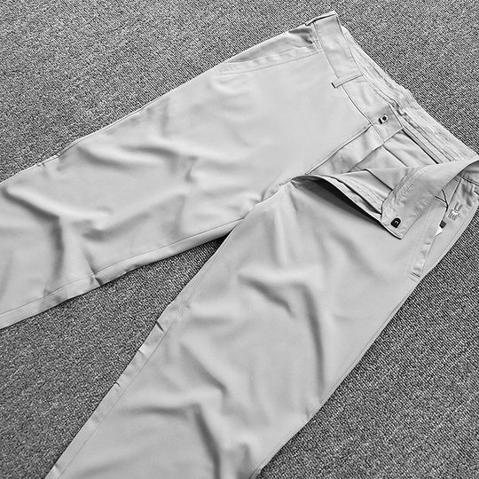 Herren Chinohose im schmalen Schnitt mit Stretch, Bügelfalte und schrägen Eingrifftaschen Nord Taschen