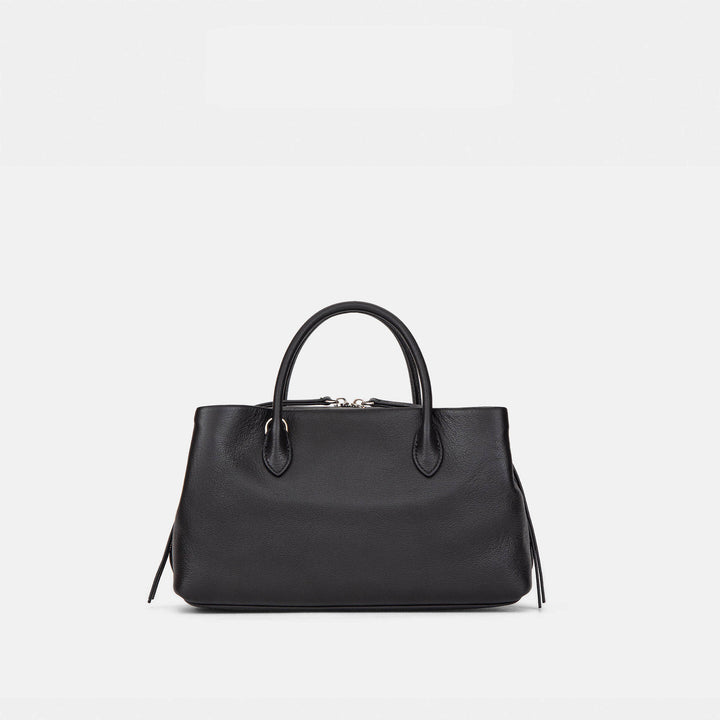 Damen elegante Lederhandtasche mit abnehmbarem Schulterriemen Nord Taschen