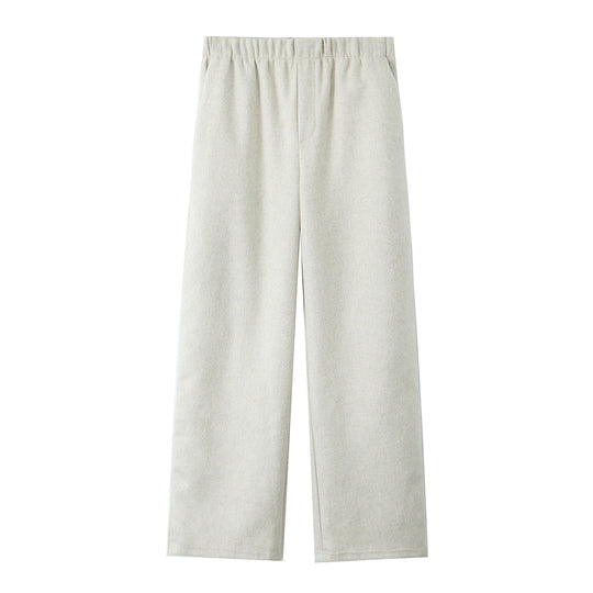 Damen Weite Jersey-Hose mit hohem Bund und elastischem Gummizug Nord Taschen