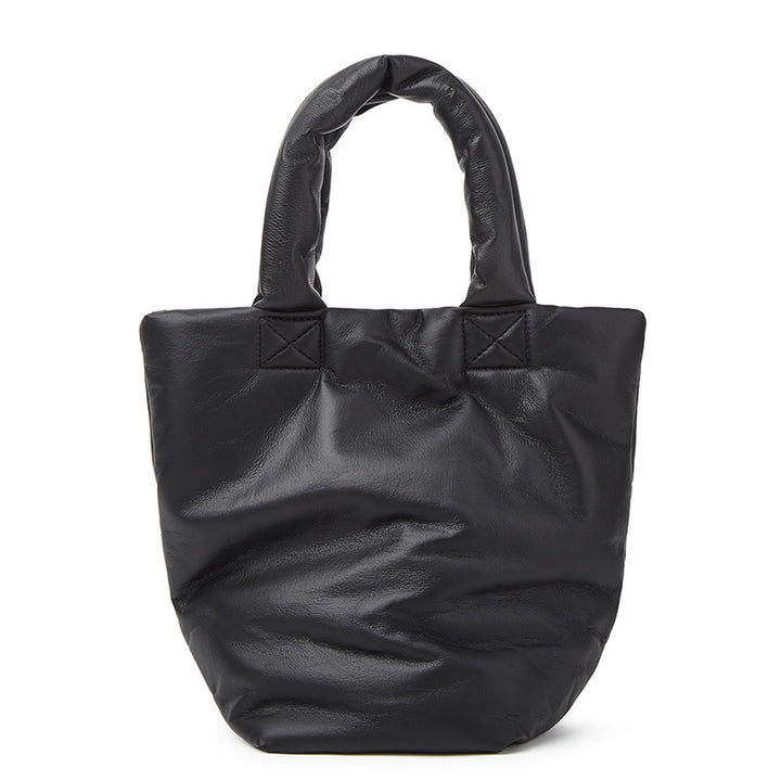 Damen Handtasche aus geschmeidigem Kunstleder mit einzigartigem Faltendesign Nord Taschen