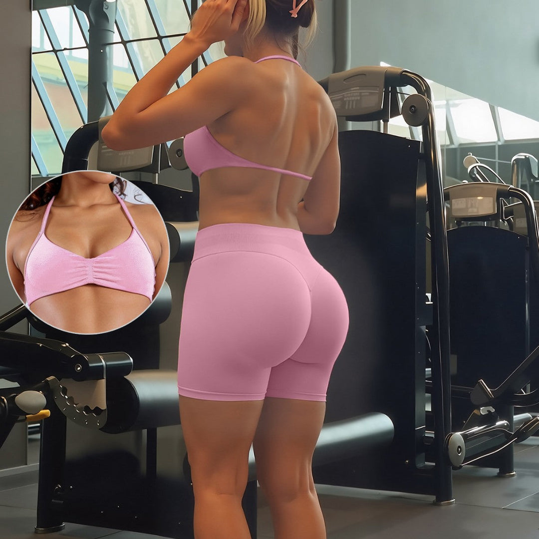 Damen Sportliches Bikini-Set mit hochelastischem Material und verstellbaren Trägern