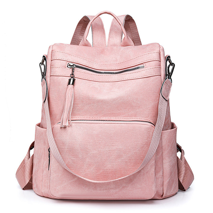Damen Rucksack mit stilvollen Quasten und praktischen Fächern Nord Taschen