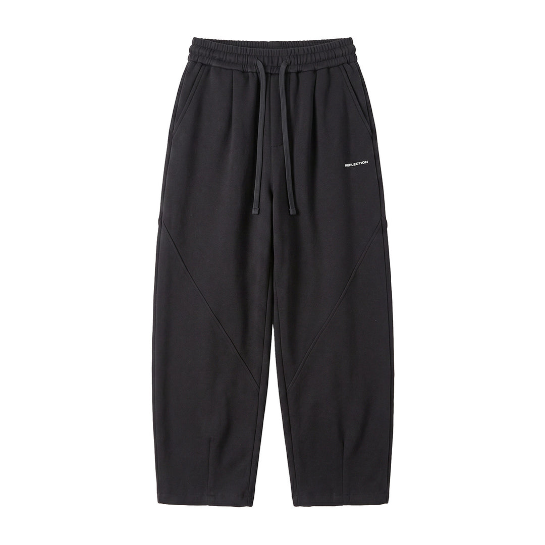 Herren Locker geschnittene Jogginghose mit Tunnelzug, Zierrnähten und Eingrifftaschen Nord Taschen