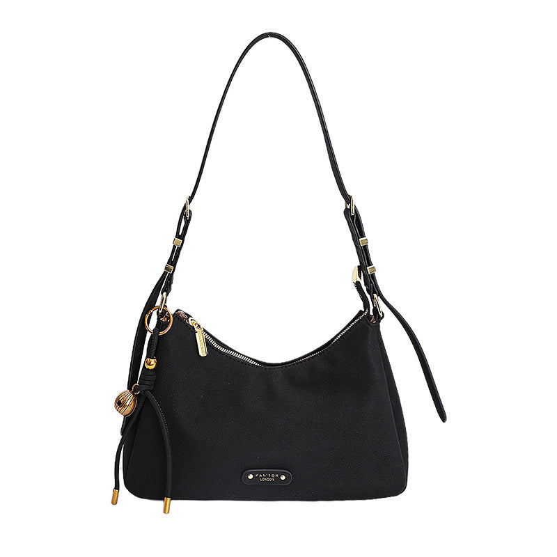 Damen Hobo-Tasche aus weichem Kunstleder mit dekorativen Details Nord Taschen
