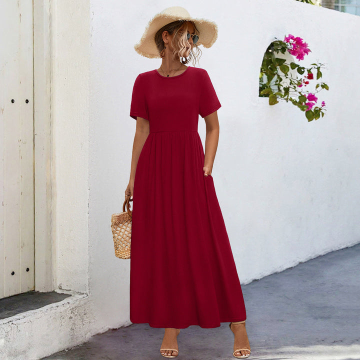 Damen Maxikleid mit hohem Tragekomfort und praktischen Taschen