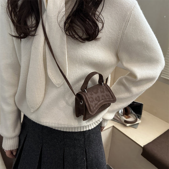 Damen Mini-Handtasche im Retro-Stil mit abnehmbarem Trageriemen Nord Taschen