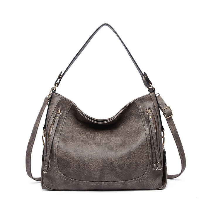 Damen Hobo-Tasche mit elegantem Faltendesign und verstellbarem Schulterriemen Nord Taschen