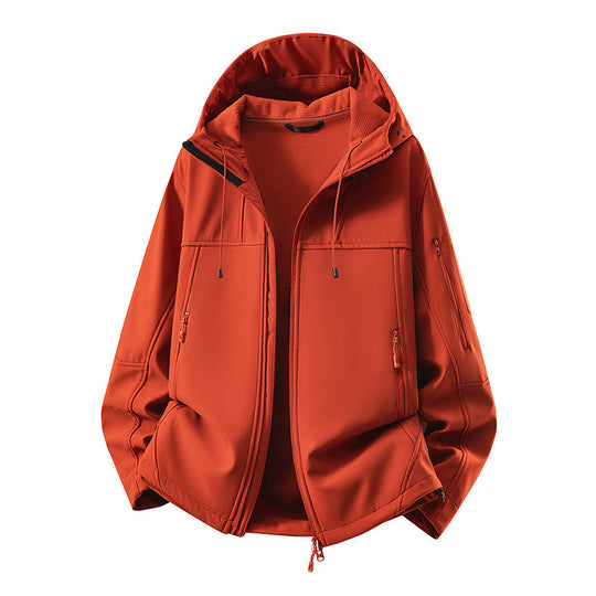 Herren Softshell-Jacke mit Fleecefutter, wasserabweisend und kapuzenverstärkung Nord Taschen