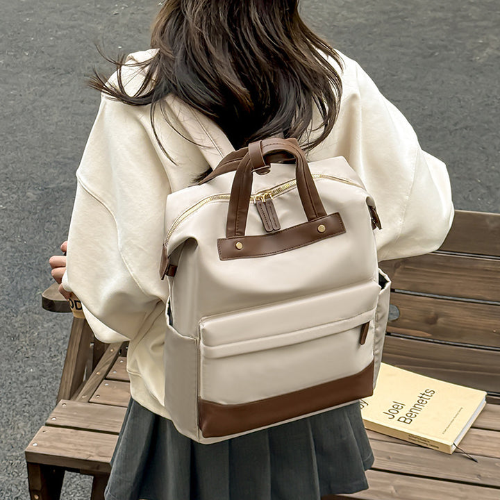 Damen multifunktionaler Rucksack mit eleganten Lederakzenten Nord Taschen