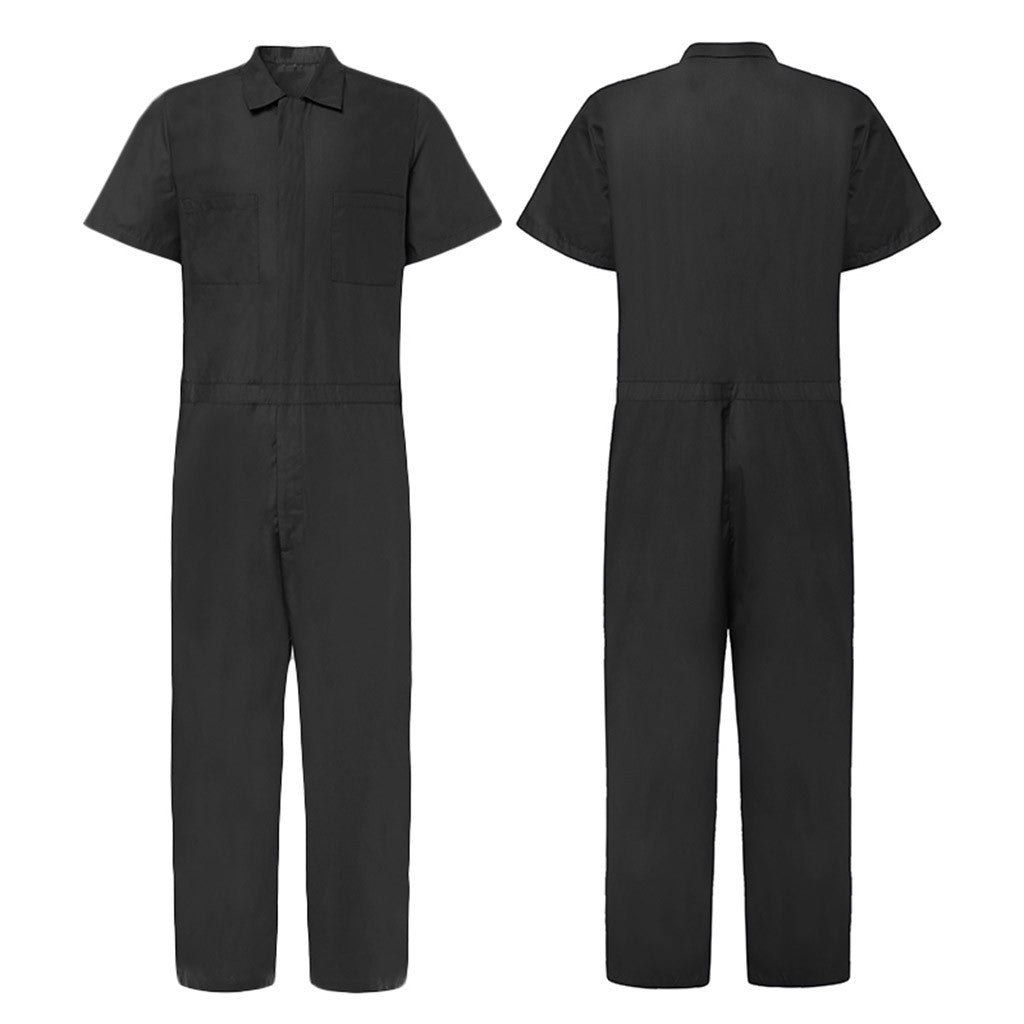 Damen Overall mit kurzem Arm und praktischen Taschen
