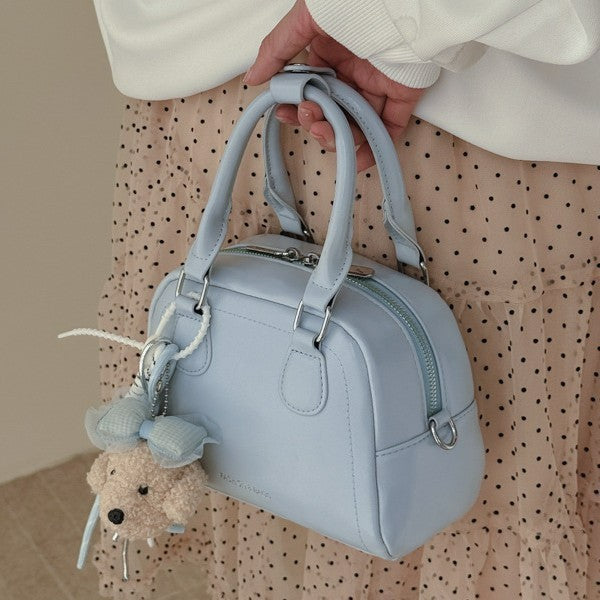 Damen modische Handtasche mit verspieltem Äffchenanhänger Nord Taschen