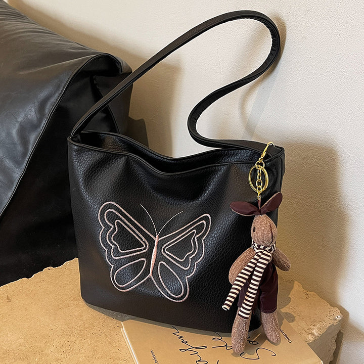 Damen Umhängetasche mit exklusivem Schmetterlingsdesign Nord Taschen