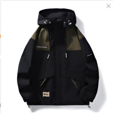 Herren technisch gestylte Outdoorjacke Nord Taschen