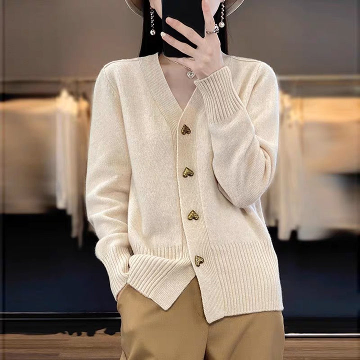 Kuschelige Damen Strickjacke