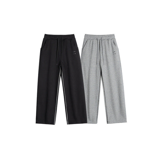 Damen Sweathose mit weitem Bein, elastischem Bund und Tunnelzug Nord Taschen