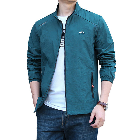 Herren Leichte Sportjacke mit praktischem Reißverschluss Nord Taschen