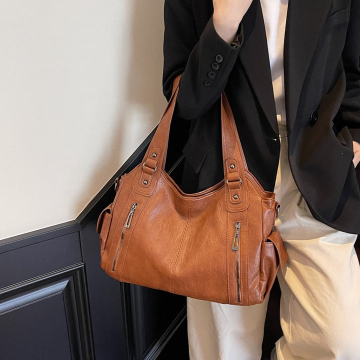 Damen modische und geräumige Handtasche mit mehreren Fächern Nord Taschen