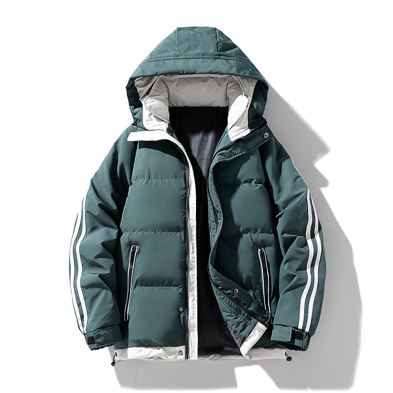 Herren Variabler Winterparka mit abnehmbarer Kapuze Nord Taschen