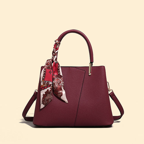 Damen Handtasche mit abnehmbarer Seidenschleife Nord Taschen