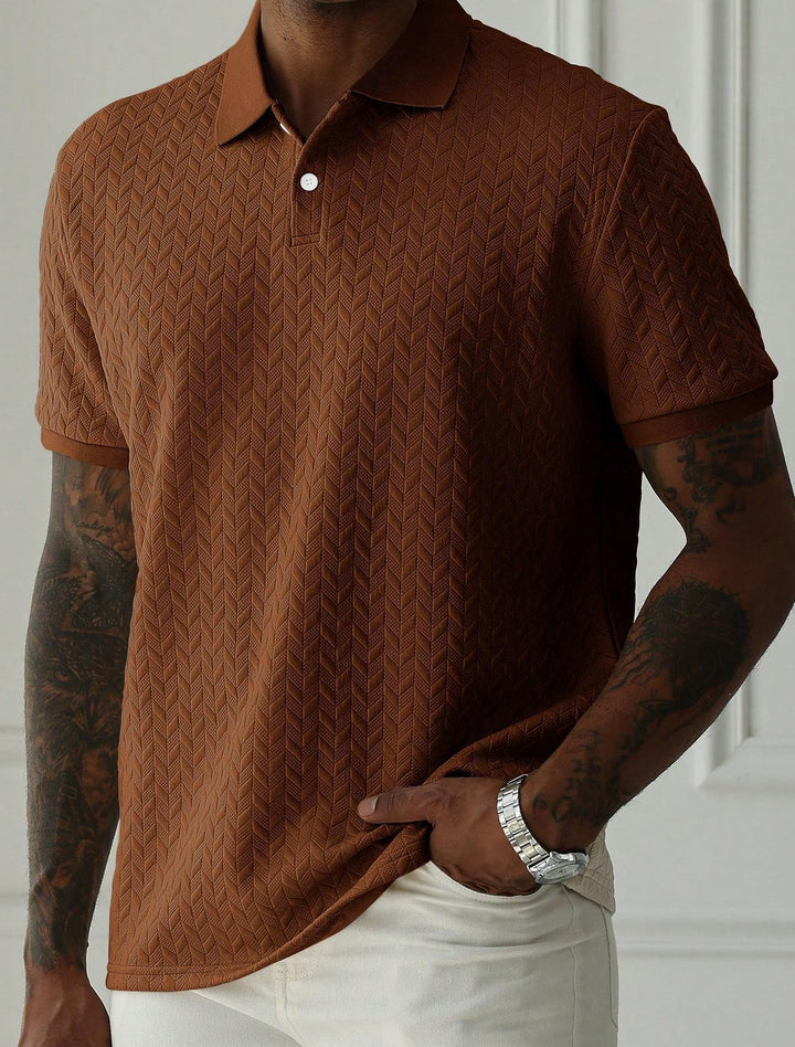Herren Poloshirt im eleganten Design Nord Taschen