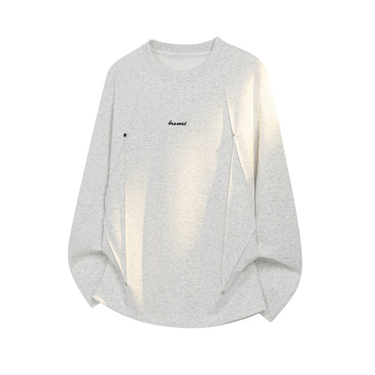 Herren Sportlicher Sweatshirt mit Raglanärmeln Nord Taschen