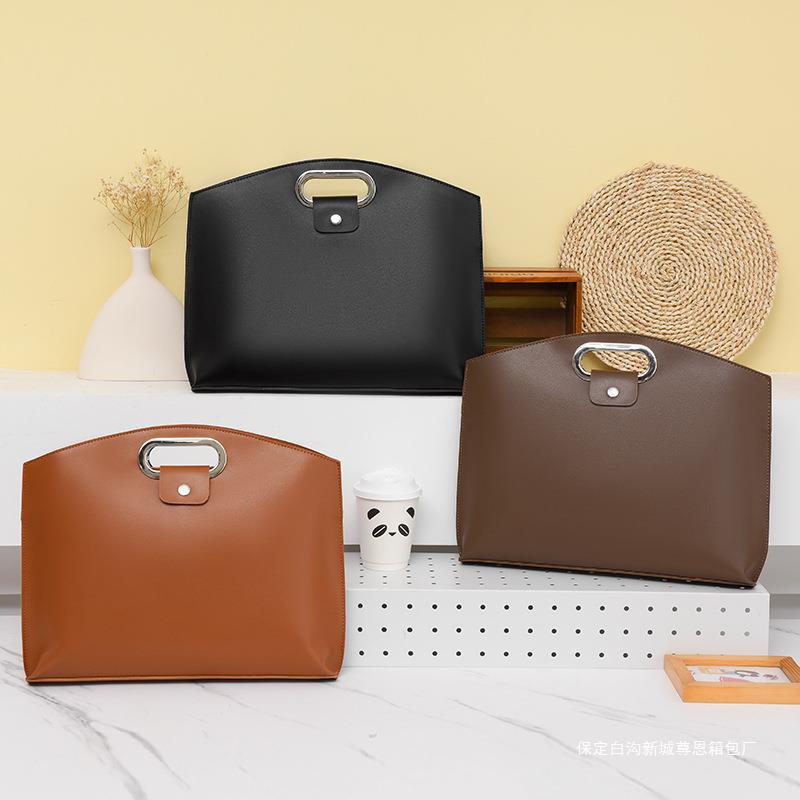 Damen elegante Aktentasche mit innovativer Handgriff-Lösung Nord Taschen