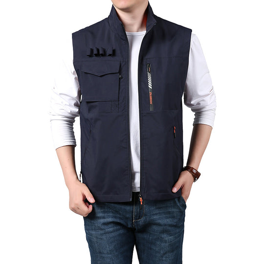 Herren Multifunktionale Outdoor-Weste Nord Taschen 1787797376