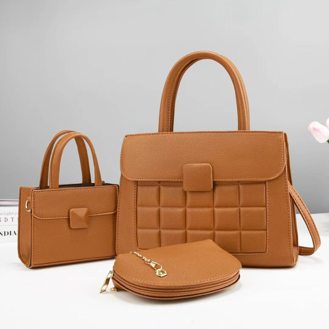 Damen hochwertiges Handtaschen-Set mit stilvollen Akzenten Nord Taschen