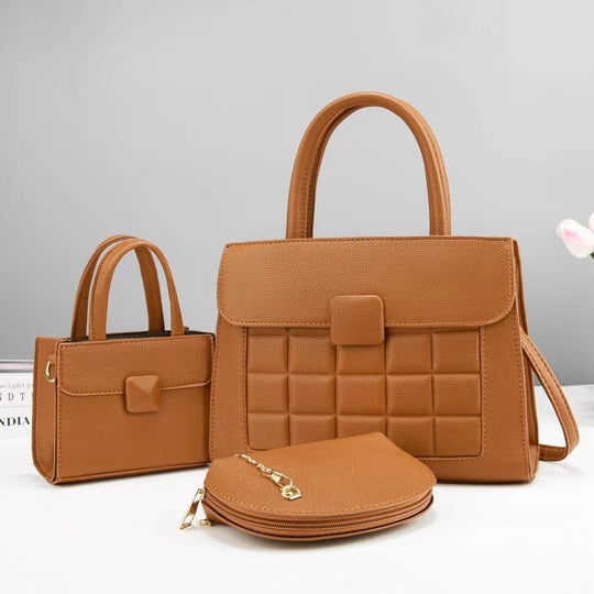 Damen hochwertiges Handtaschen-Set mit stilvollen Akzenten Nord Taschen