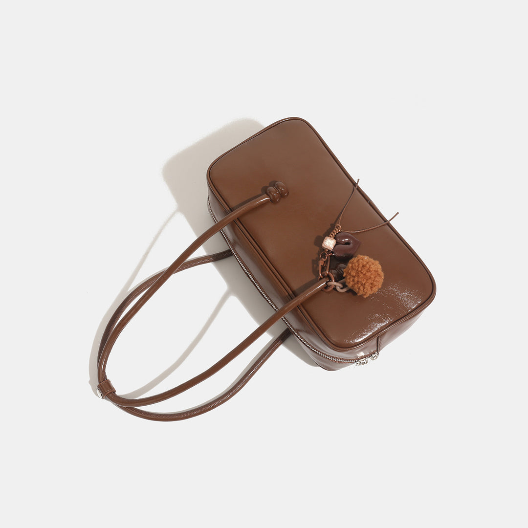 Damen Handtasche mit strukturiertem Design und abnehmbaren Accessoires Nord Taschen