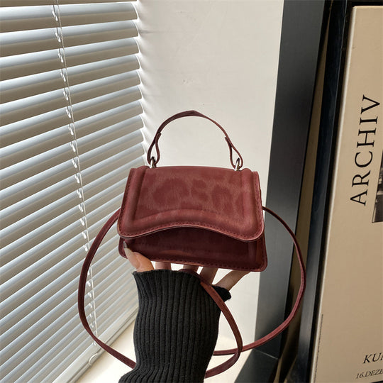 Damen Mini-Handtasche im Retro-Stil mit abnehmbarem Trageriemen Nord Taschen