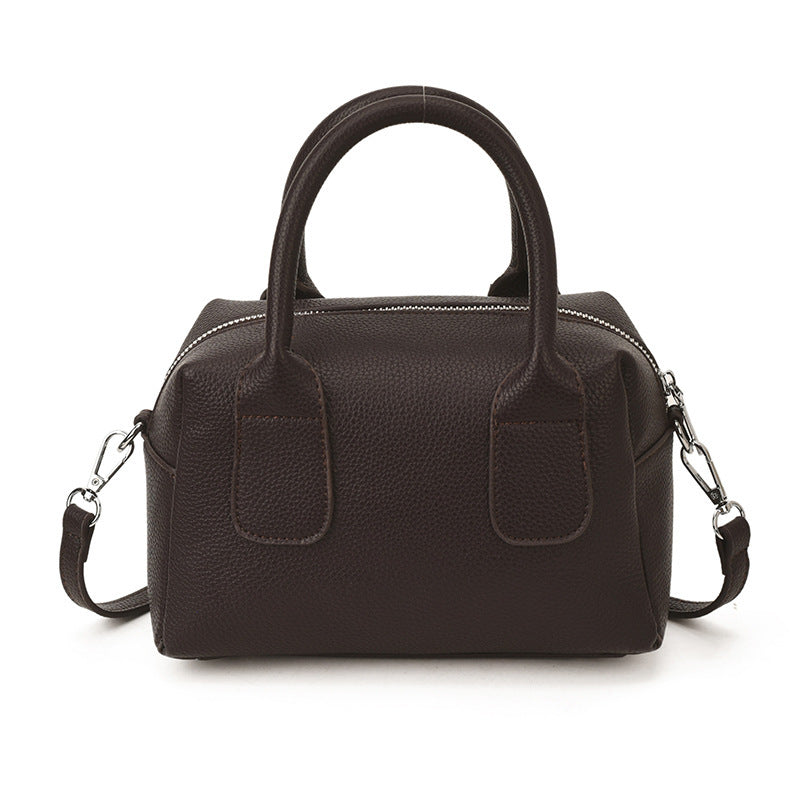 Damen strukturierte Handtasche mit abnehmbarem Schulterriemen Nord Taschen