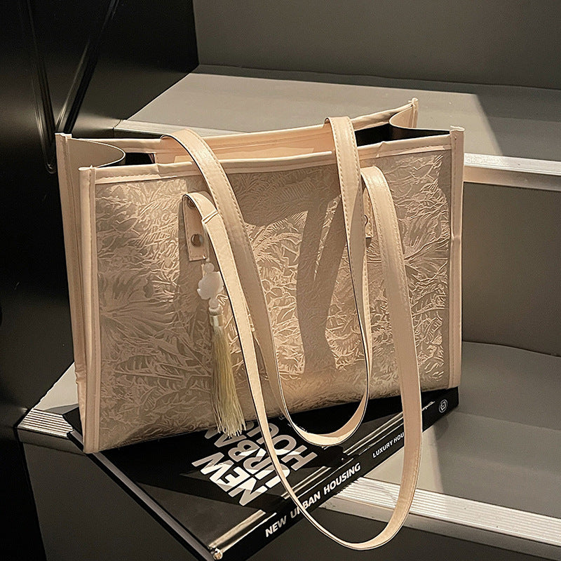Damen elegante Tragetasche mit verziertem Design Nord Taschen
