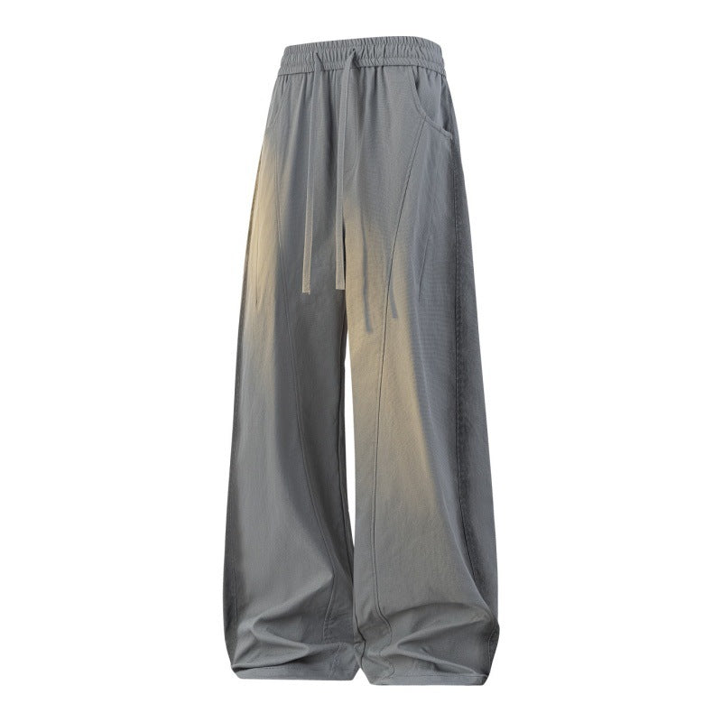 Damen Weite Lagen-Loungehose mit Cargo-Details & elastischem Tunnelzug Nord Taschen