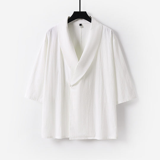 Damen Oversize Kimono-Blazer mit Schalkragen Nord Taschen