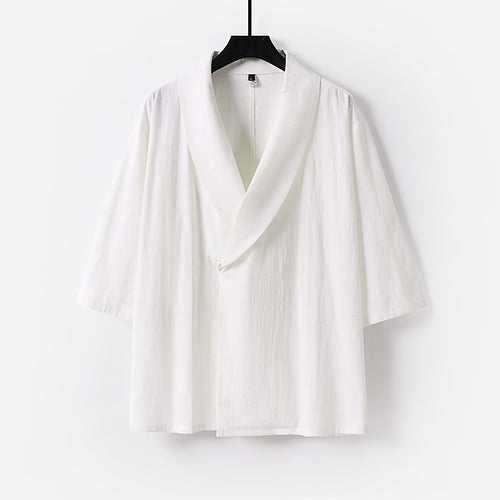 Damen Oversize Kimono-Blazer mit Schalkragen Nord Taschen