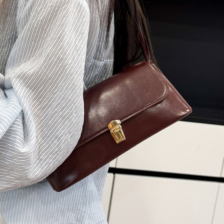 Damen Handtasche mit elegantem Klappenverschluss und hochwertiger Lederoberfläche Nord Taschen