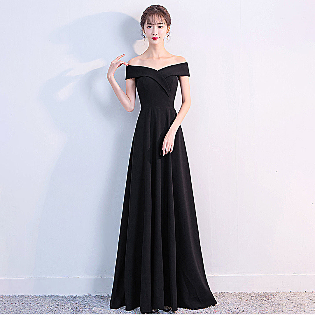 Elegantes Off-Shoulder Abendkleid