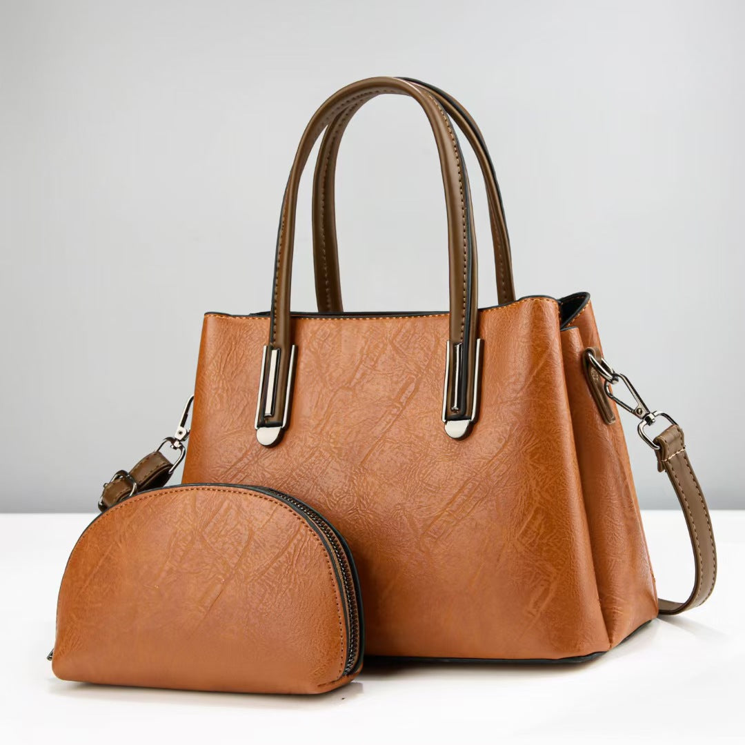 Damen handliche Handtasche mit abnehmbarer Kosmetiktasche Nord Taschen
