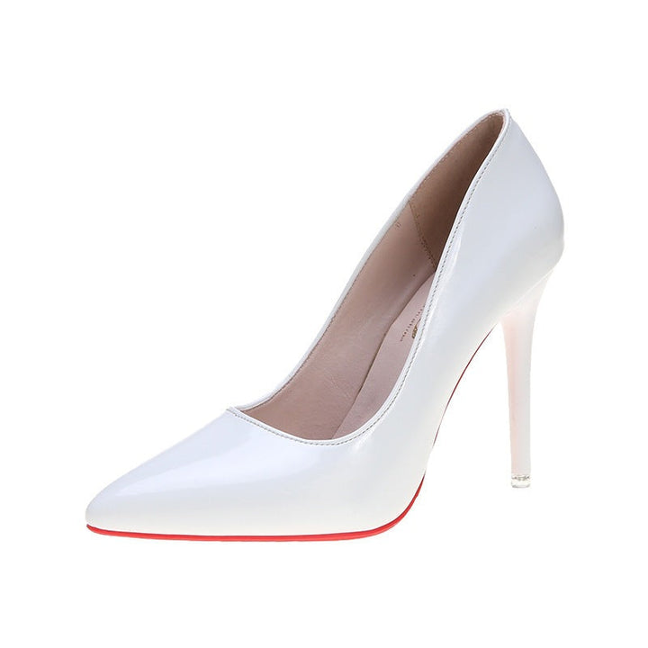 Damen Elegante Stiletto-Pumps mit hochglänzender Oberfläche