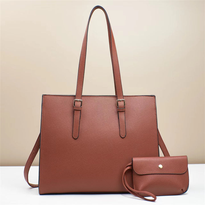 Damen elegante Shopper-Tasche mit abnehmbarer Mini-Tasche Nord Taschen