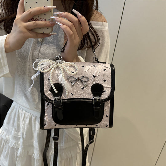Damen modische Rucksacktasche mit einzigartigem Spitzenmuster Nord Taschen