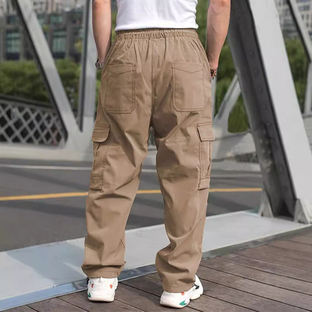 Herren Cargo-Hose mit vielen funktionalen Taschen und lockerer Passform
