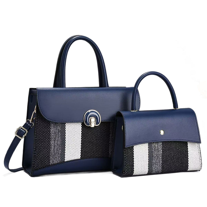 Damen Handtaschen-Set mit luxuriösem Design und abnehmbarer Clutch Nord Taschen