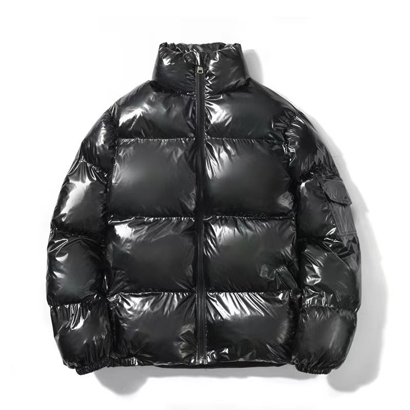 Unisex gepolsterte Steppjacke mit Thermoisolierung, Stehkragen und Ärmeltasche Nord Taschen