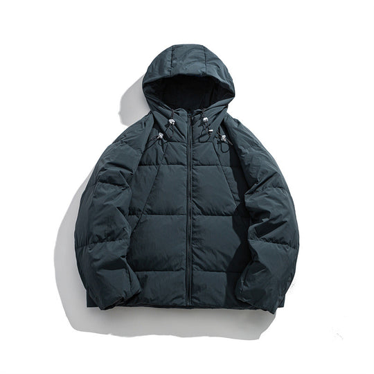 Herren Leicht wattierte Kapuzenjacke mit winddichter Microfaserhülle und verstellbarem Kordelzug Nord Taschen