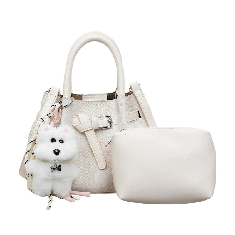 Damen Mini-Handtasche mit modernen Akzenten und praktischem Innenorganizer Nord Taschen