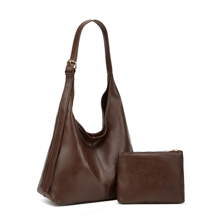 Damen Hobo-Tasche mit abnehmbarer Kosmetiktasche Nord Taschen